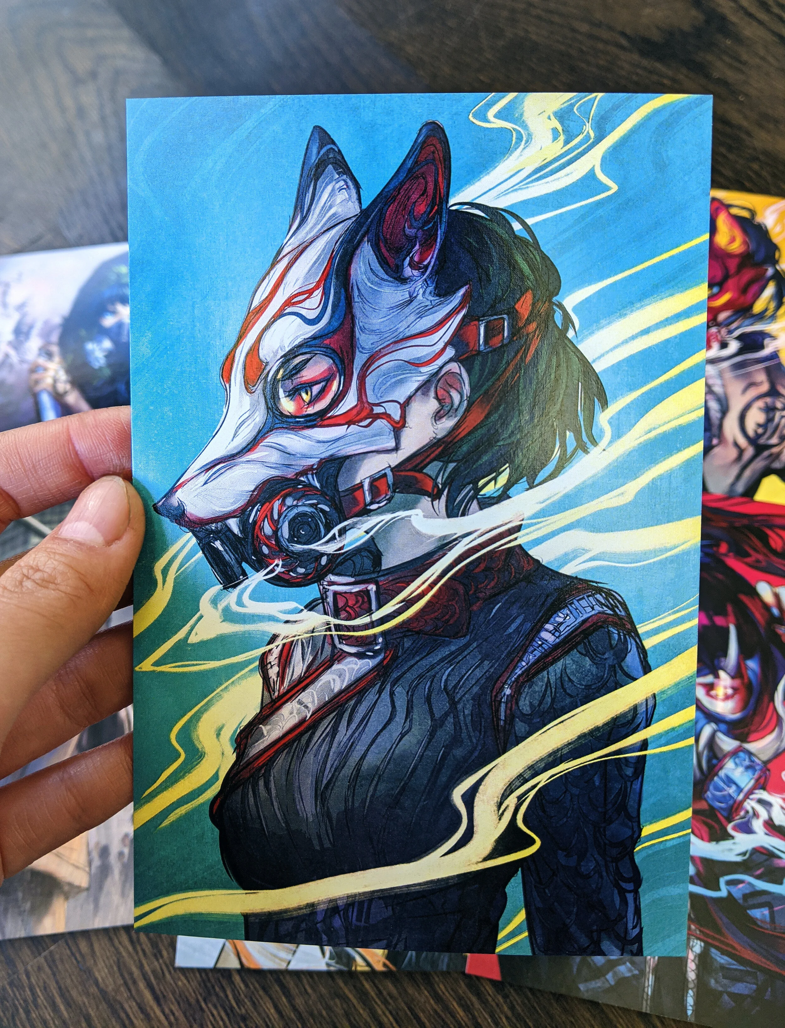 Masks - Postcard collection of 6 — Yuumei